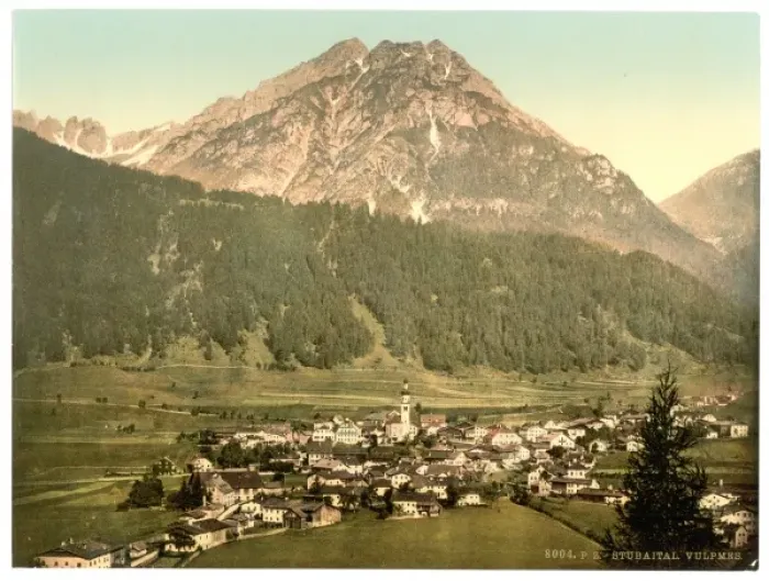 Framed Print : Stubaithal (i. e. Stubaital), Vulpmes, Tyrol, Austro-Hungary Framed Print : Stubaithal (i. e. Stubaital), Vulpmes, Tyrol, Austro-Hungary