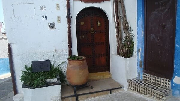 Studded door in Rabat