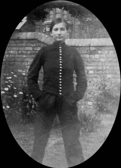 Framed Print : Student dressed as bell boy from play Framed Print : Student dressed as bell boy from play