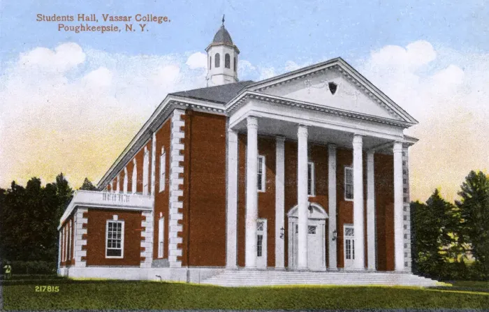 Framed Print : Students Hall, Vassar College, Poughkeepsie, NY State, USA Framed Print : Students Hall, Vassar College, Poughkeepsie, NY State, USA