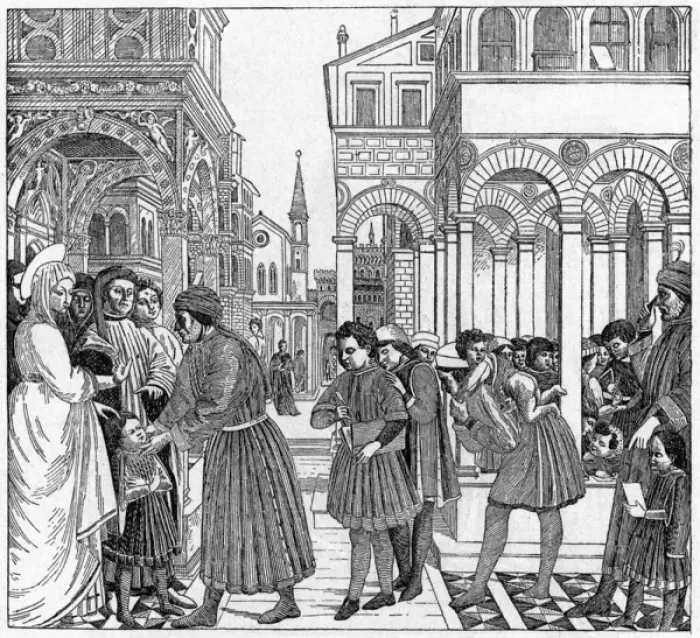 Framed Print : Students at university in Italy