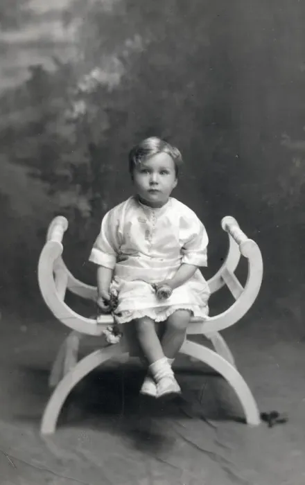 Framed Print : Studio Photograph of Ivor, aged 2, of Llangollen, Wales. Date: 1913 Framed Print : Studio Photograph of Ivor, aged 2, of Llangollen, Wales. Date: 1913