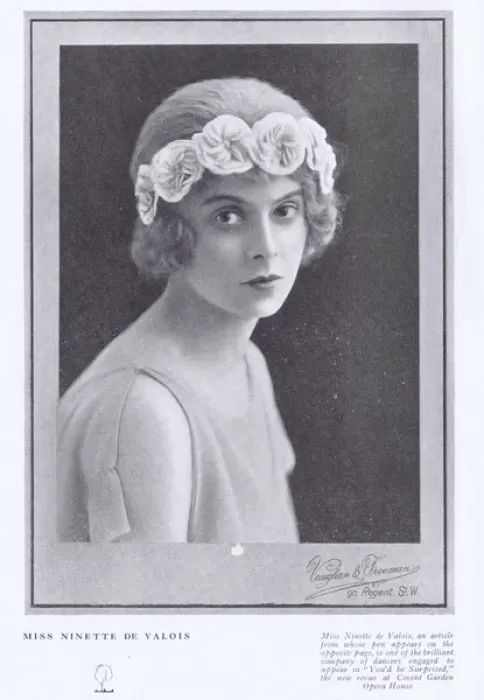 Framed Print : A study of the dancer Ninette de Valois, London, 1923 Framed Print : A study of the dancer Ninette de Valois, London, 1923