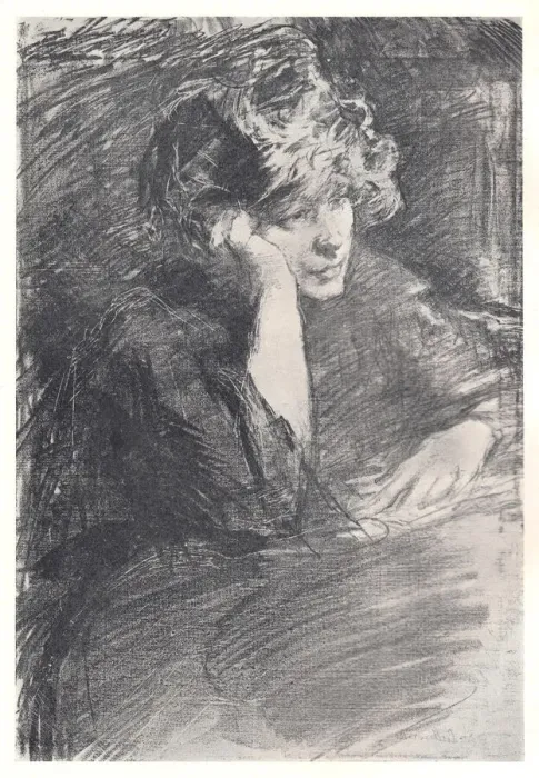 Framed Print : Study of a Girl Framed Print : Study of a Girl