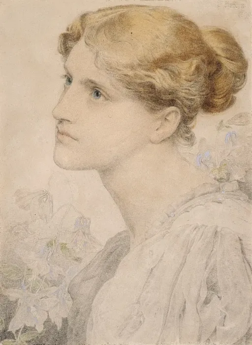 Framed Print : Study of a Head Framed Print : Study of a Head