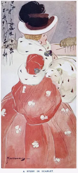 Framed Print : A Study in Scarlet by A. K. Macdonald Framed Print : A Study in Scarlet by A. K. Macdonald