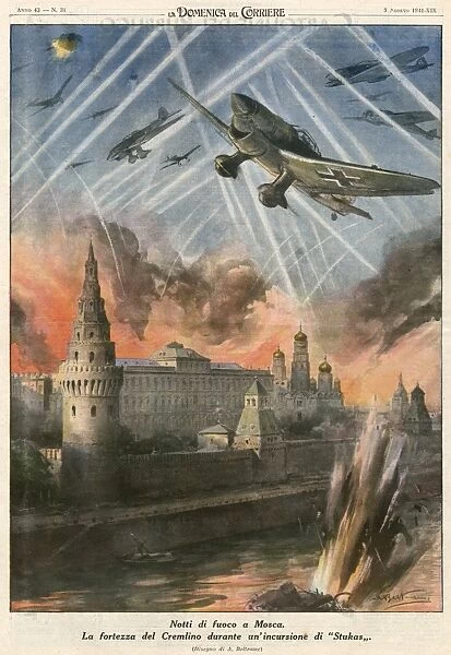Stukas Bomb Moscow
