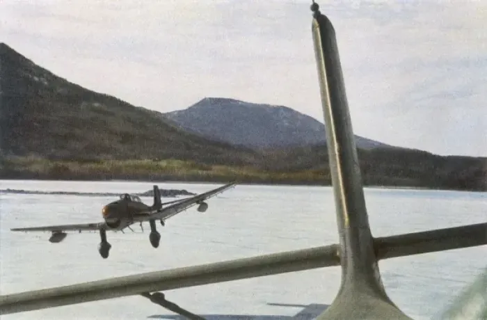 Framed Print : Stukas over Norway Framed Print : Stukas over Norway