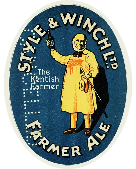 Framed Print : Style & Winch Farmer Ale