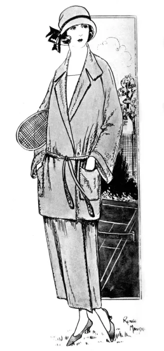 Framed Print : Stylish lady wearing a sports suit by H J Nicholl Framed Print : Stylish lady wearing a sports suit by H J Nicholl