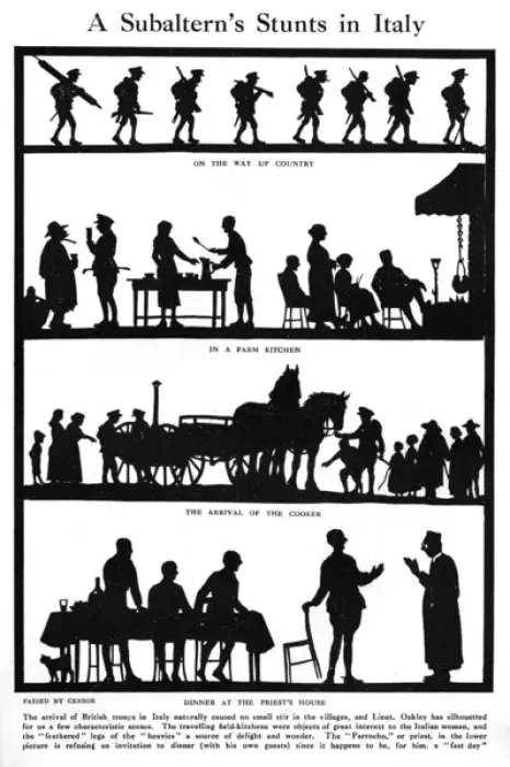 Framed Print : A Subalterns Stunts in Italy by H. L. Oakley Framed Print : A Subalterns Stunts in Italy by H. L. Oakley