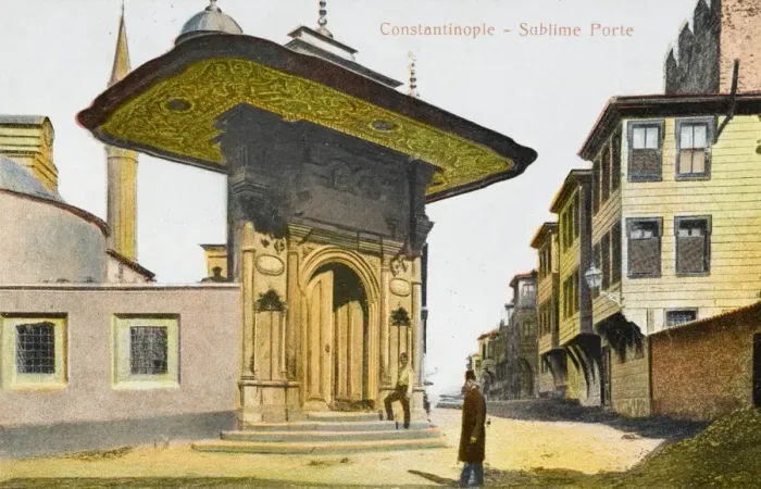 Framed Print : The Sublime Porte - Constantinople Framed Print : The Sublime Porte - Constantinople