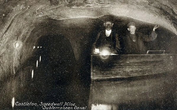 Subterranean Canal in Speedwell Lead Mine, Castleton
