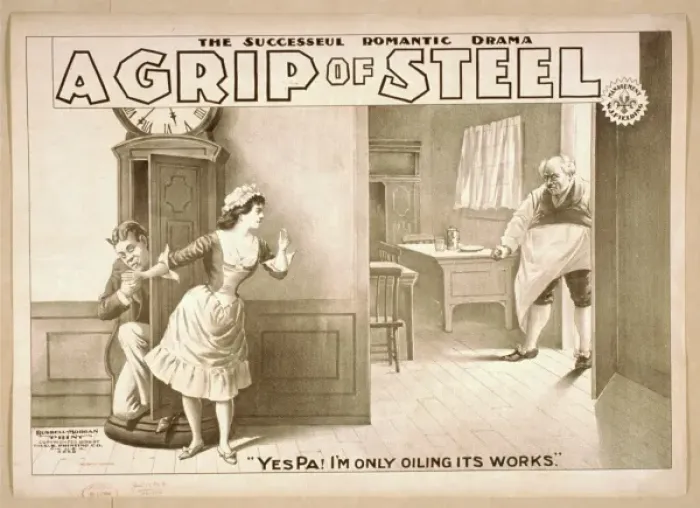 Framed Print : The successful, romantic drama, A grip of steel Framed Print : The successful, romantic drama, A grip of steel