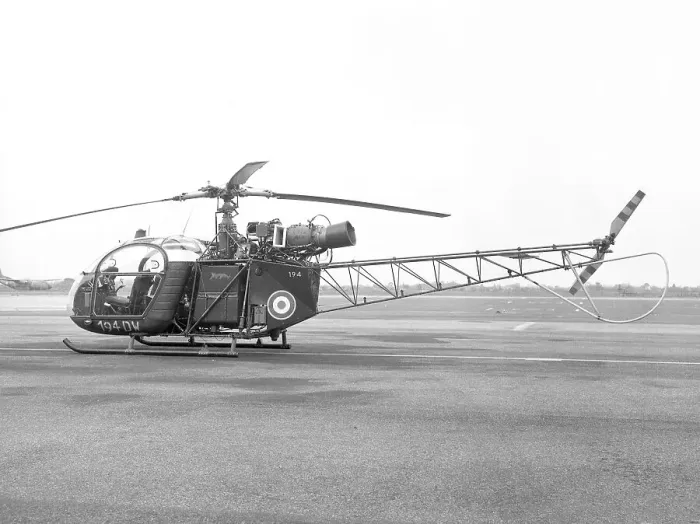 Framed Print : Sud Aviaition SE.3130 Alouette II 194DW Framed Print : Sud Aviaition SE.3130 Alouette II 194DW