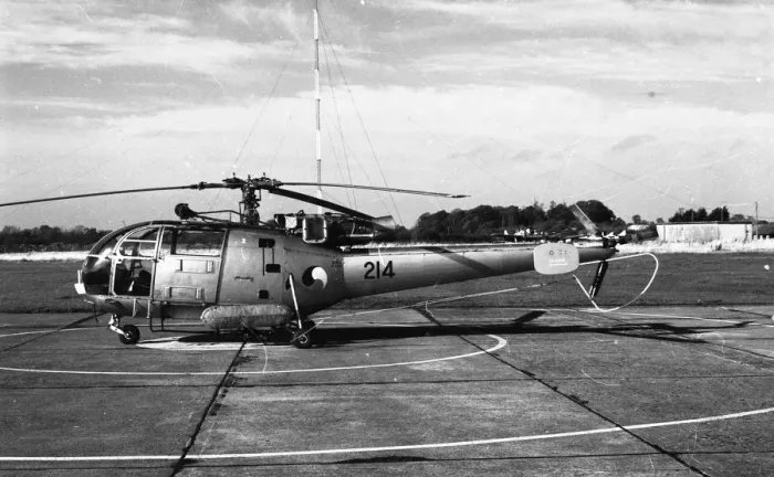 Framed Print : Sud-Aviation Alouette III 214 Framed Print : Sud-Aviation Alouette III 214