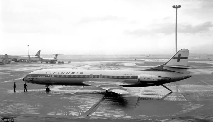 Framed Print : Sud-Aviation SE. 210 Caravelle 10B-3 OH-LSG Framed Print : Sud-Aviation SE. 210 Caravelle 10B-3 OH-LSG