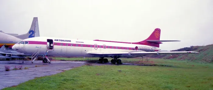 Framed Print : Sud Aviation SE-210 Caravelle 10B3 F-GHMU Framed Print : Sud Aviation SE-210 Caravelle 10B3 F-GHMU