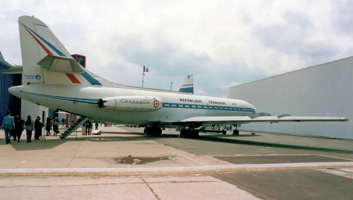Framed Print : Sud Aviation SE-210 Caravelle III F-RAFG - 141 Framed Print : Sud Aviation SE-210 Caravelle III F-RAFG - 141