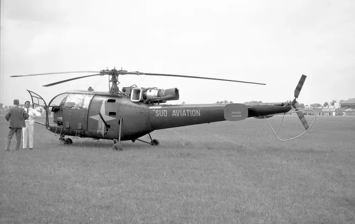 Framed Print : Sud Aviation SE. 3160 Alouette III F-BLGX Framed Print : Sud Aviation SE. 3160 Alouette III F-BLGX