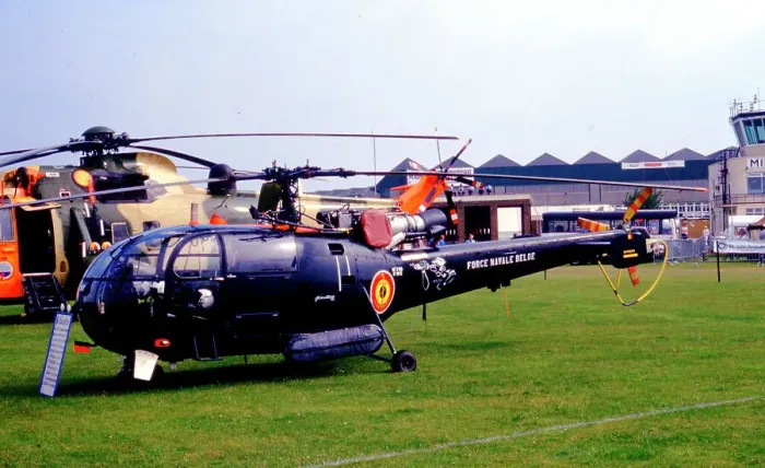 Framed Print : Sud Aviation SE. 316B Alouette III M-1 - OT-ZPA Framed Print : Sud Aviation SE. 316B Alouette III M-1 - OT-ZPA