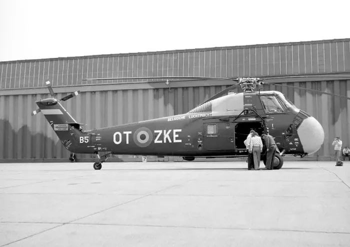 Framed Print : Sud Aviation-Sikorsky HSS-1 Seabat OT-ZKE - B5 Framed Print : Sud Aviation-Sikorsky HSS-1 Seabat OT-ZKE - B5