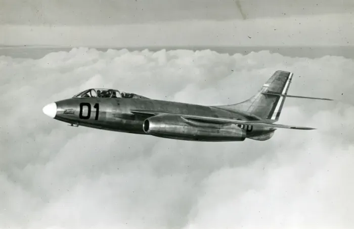 Framed Print : Sud-Aviation SO4050 Vautour II Framed Print : Sud-Aviation SO4050 Vautour II