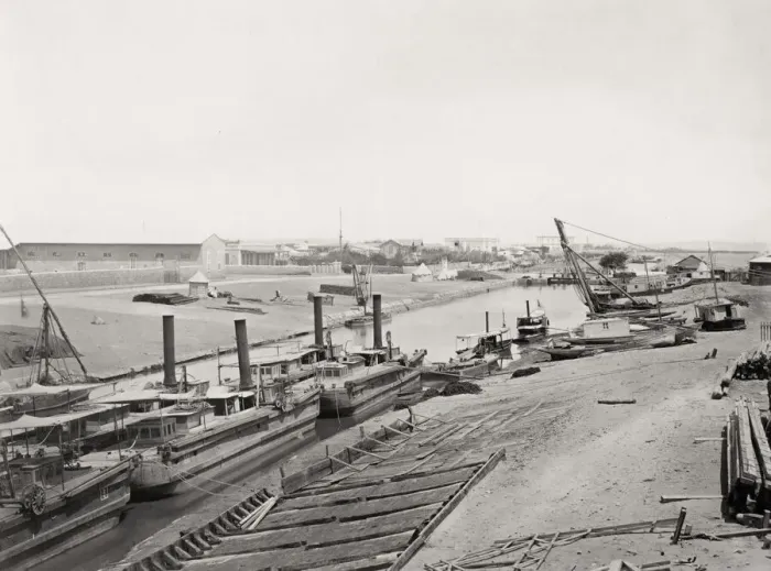 Framed Print : Suez Canal, Egypt Framed Print : Suez Canal, Egypt