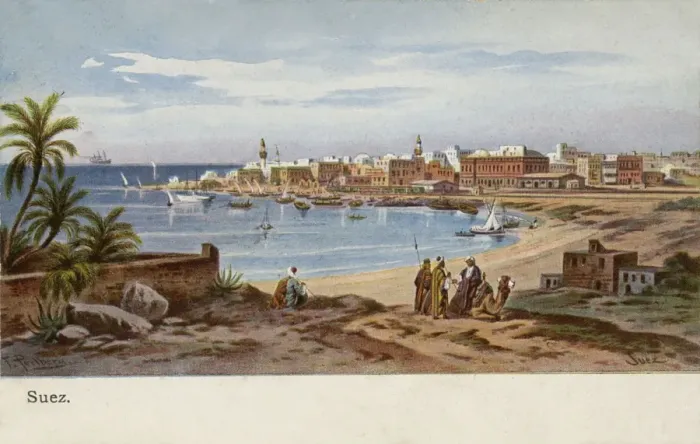 Framed Print : Suez, Egypt Framed Print : Suez, Egypt