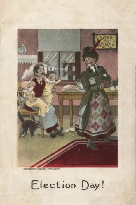 Framed Print : Suffrage Election Day Framed Print : Suffrage Election Day