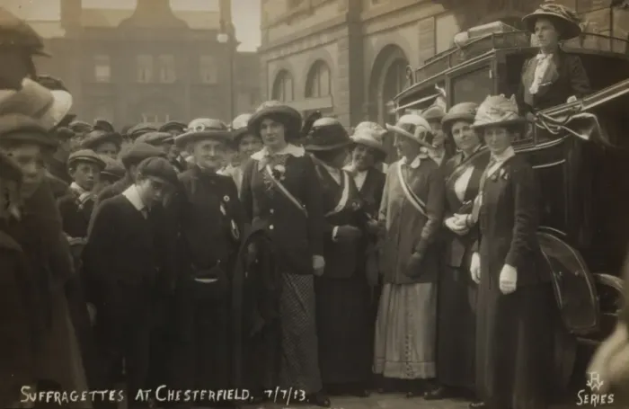 Framed Print : Suffrage Pilgrimage N. U. W. S.s 1913