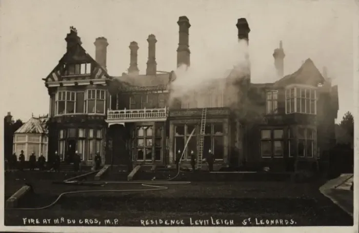 Framed Print : Suffragette Arson St. Leonards Framed Print : Suffragette Arson St. Leonards
