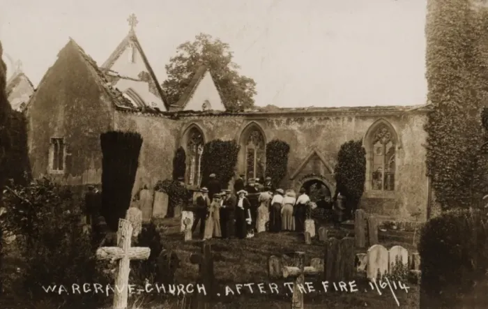 Framed Print : Suffragette Arson Wargrave Framed Print : Suffragette Arson Wargrave