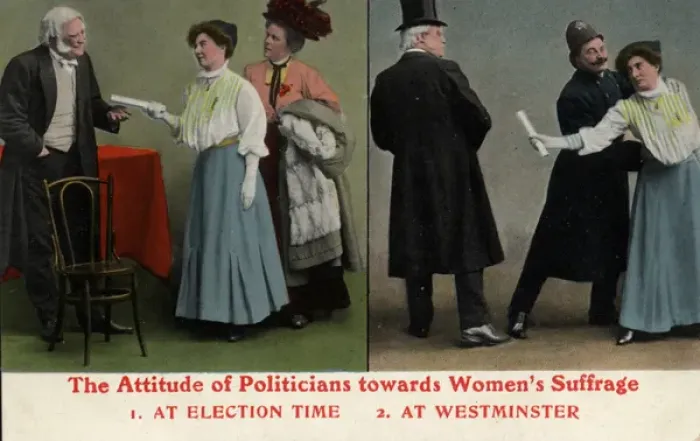 Framed Print : Suffragette Attitude of Politicians Framed Print : Suffragette Attitude of Politicians