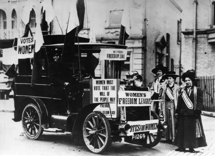 Framed Print : Suffragette car Framed Print : Suffragette car