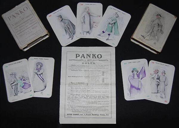 Suffragette Card Game PANKO