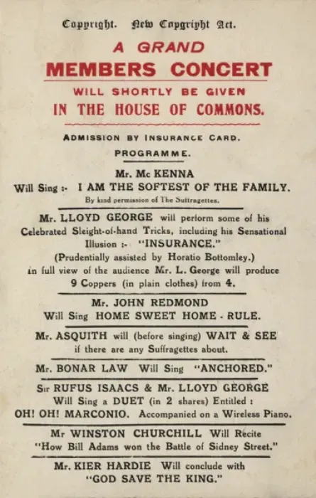 Framed Print : Suffragette Concert House of commons Framed Print : Suffragette Concert House of commons