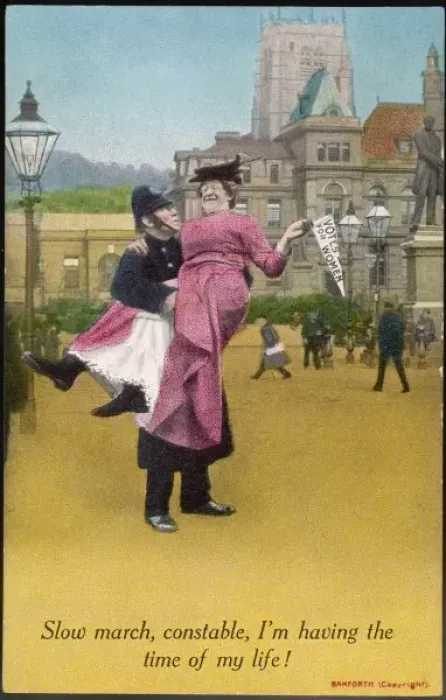 Framed Print : Suffragette and Copper Framed Print : Suffragette and Copper