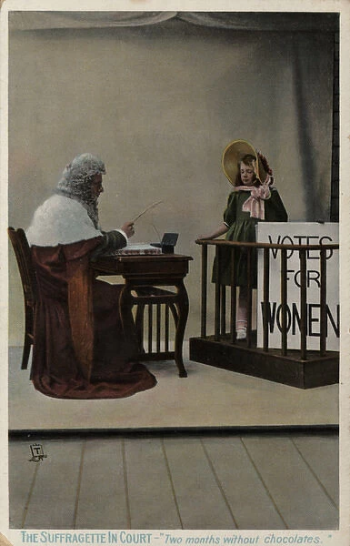 Suffragette in Court