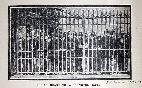 Suffragette Demonstration Buckingham Palace