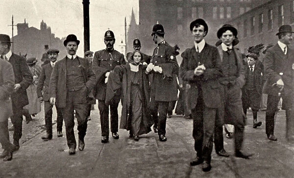 Suffragette Dora Marsden Arrested
