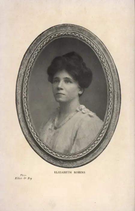 Framed Print : Suffragette Elizabeth Robins Framed Print : Suffragette Elizabeth Robins