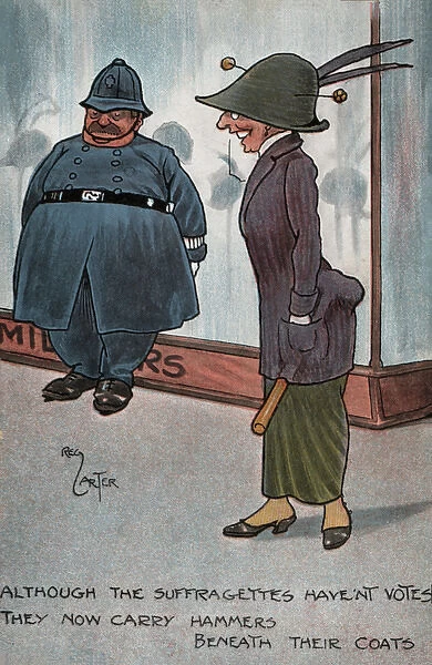 Suffragette Hammer in Pocket Policeman
