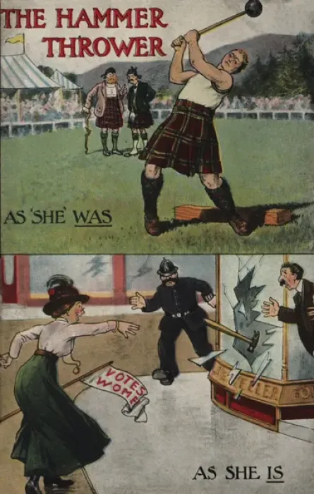 Framed Print : Suffragette, Hammer Thrower Framed Print : Suffragette, Hammer Thrower