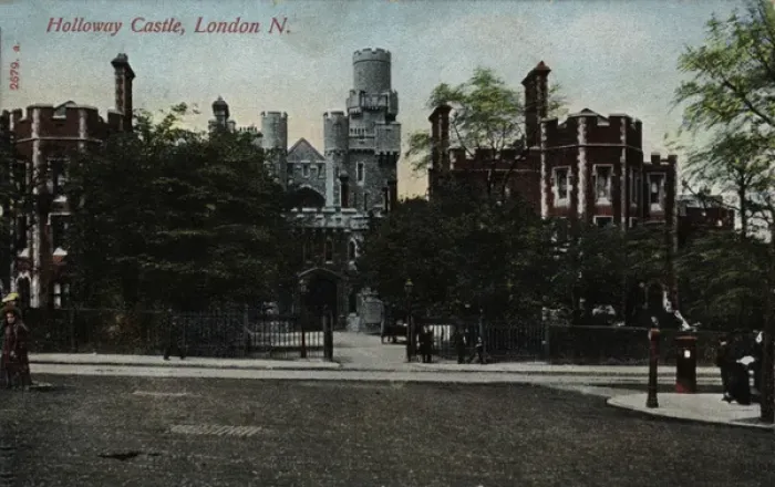 Framed Print : Suffragette Holloway Prison Castle Framed Print : Suffragette Holloway Prison Castle