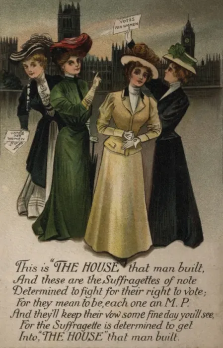 Framed Print : Suffragette, The House That Man Built Framed Print : Suffragette, The House That Man Built
