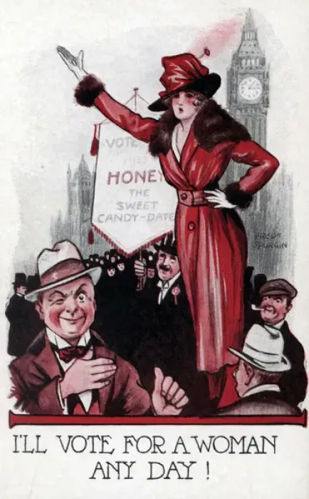 Framed Print : Suffragette on the Hustings Framed Print : Suffragette on the Hustings