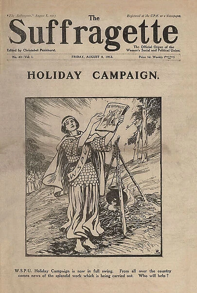 The Suffragette newspaper Holiday Campaign