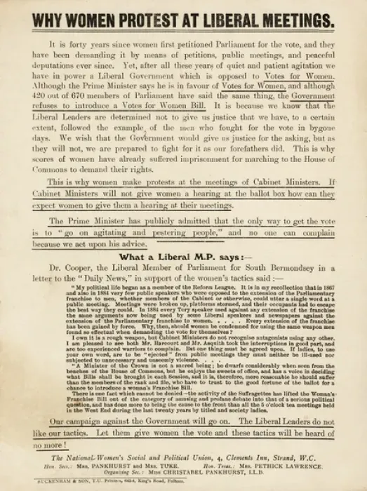 Framed Print : Suffragette Protests at Liberal Meetings Framed Print : Suffragette Protests at Liberal Meetings