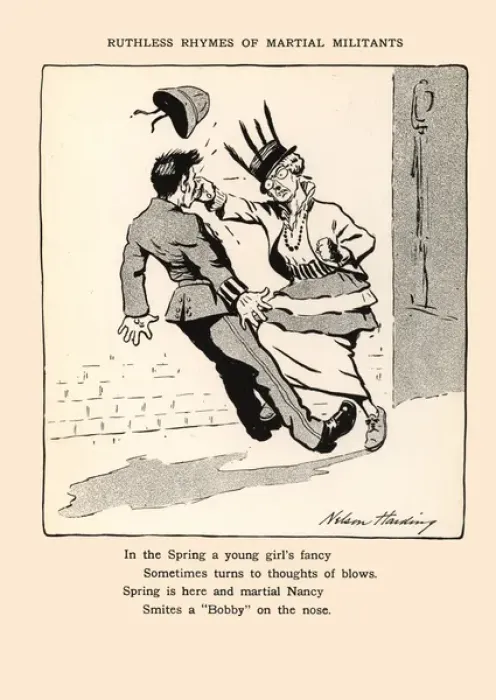 Framed Print : Suffragette Ruthless Rhymes of Martial Militants Framed Print : Suffragette Ruthless Rhymes of Martial Militants